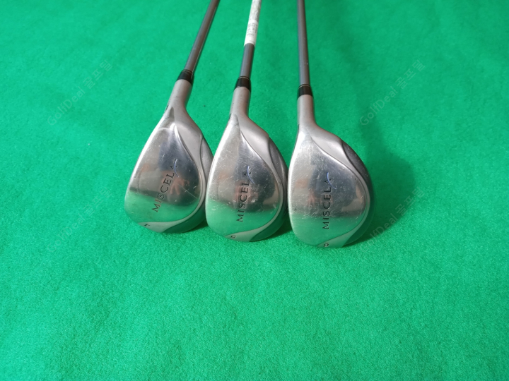 TaylorMade Miscela 미셀라 4번5번6번 하이브리드 3개 일괄판매 여성용